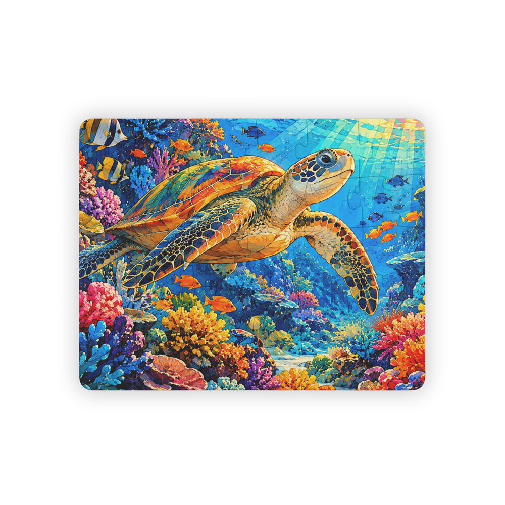 Sea Turtle Reef finished 30 piece puzzle